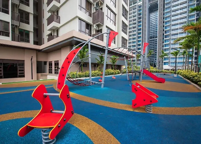 New Bali Residence Seaview L 8 Pax L Kids Friendly L Water Theme Park L 5Mins To Jonker L Kids Slide