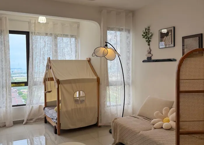 New Bali Residence Seaview L 8 Pax L Kids Friendly L Water Theme Park L 5Mins To Jonker L Kids Slide