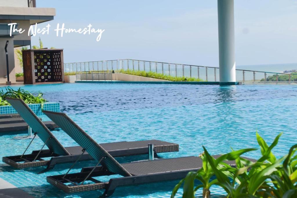 New Bali Seaview L 8 Pax L Kids Friendly L Water Theme Park L 5mins To Jonker L Kids Slide