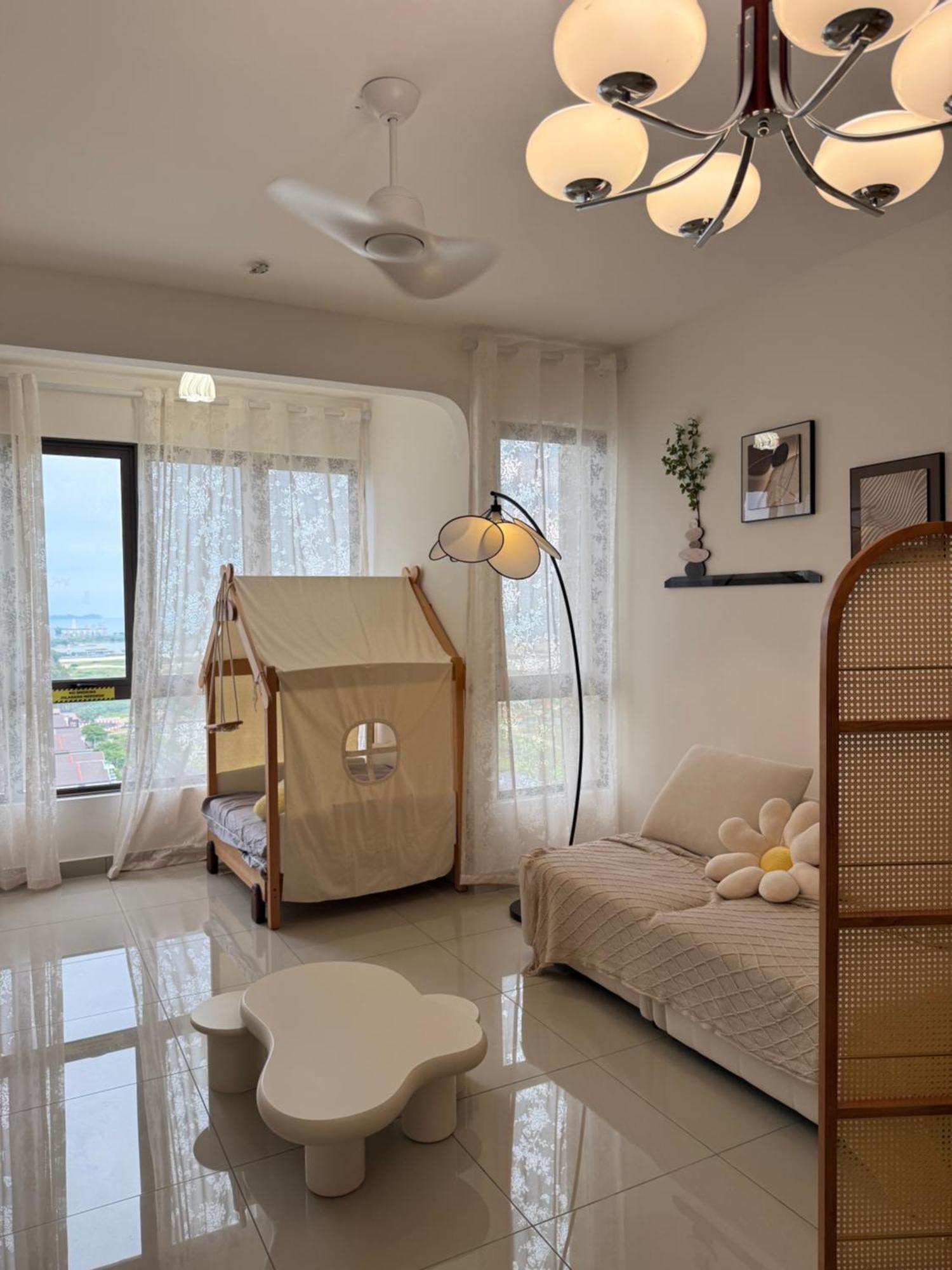 New Bali Seaview L 8 Pax L Kids Friendly L Water Theme Park L 5mins To Jonker L Kids Slide Apartment *